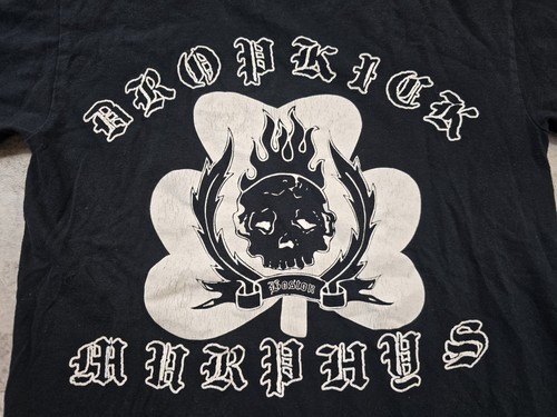 Vintage 2000s Dropkick Murphys Fire And Brimstone Album Cover T-Shirt Sz Small - Picture 7 of 9