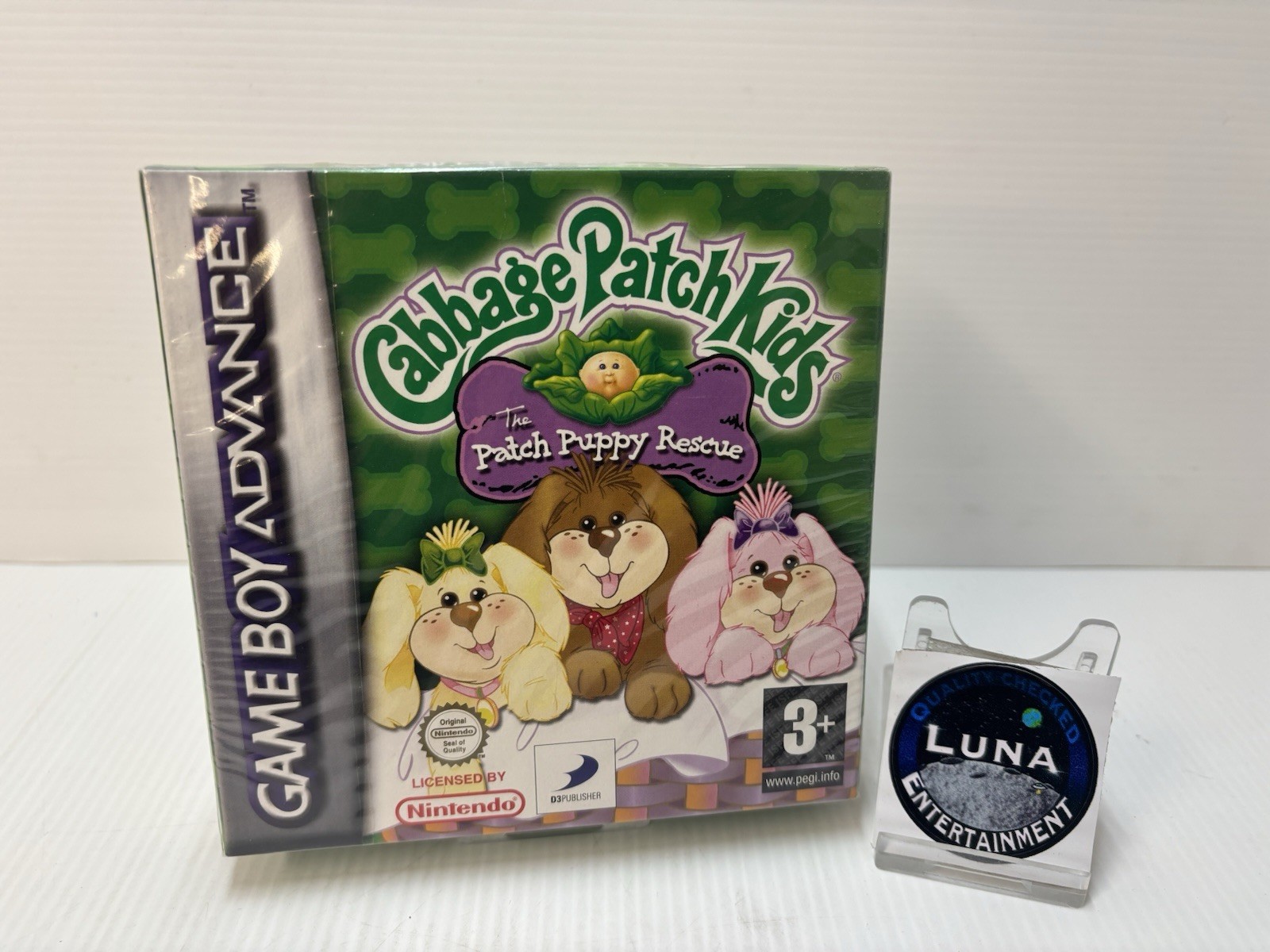 Cabbage Patch Kids: The Patch Puppy Rescue - Gameboy Advance Game - NEW
