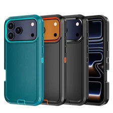 For iPhone 17 Pro Max/17/17 Pro Case Shockproof Heavy Duty Drop Protection Cover