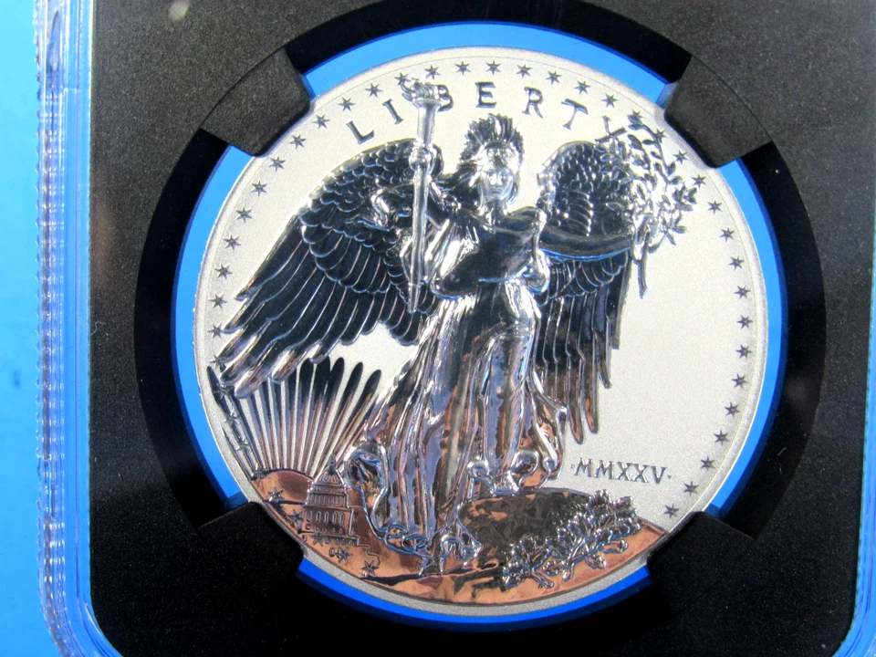 2025 St. Gaudens NPF, 1-Ounce Minged Liberty Double Eagle NGC RP 70  First Rel. - Image 4 of 4