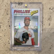 Topps Heritage 2026 Cristopher Sánchez Philadelphia Phillies Pitcher #110