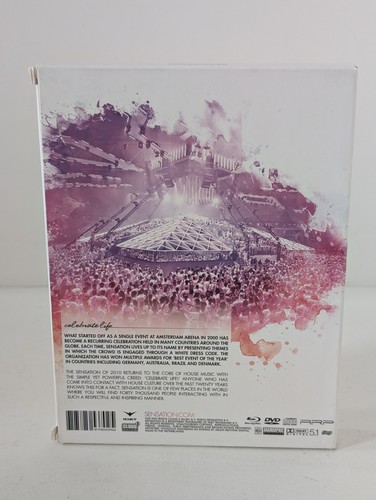 Sensation Amsterdam 2010 Celebrate Life Blu-ray DVD CD Dance Live Registration - Zdjęcie 6 z 6