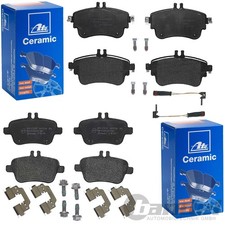 ATE CERAMIC BREMSBELÄGE VORNE+HINTEN passend für MERCEDES A/B-KLASSE W176 W246