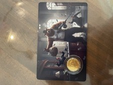  1/1000 oz .999 Fine Gold Round Coin gangster bear 