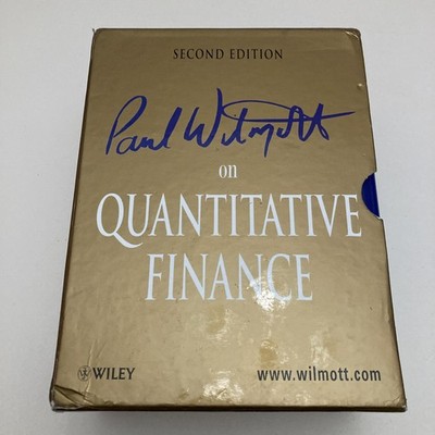 Paul Wilmott on Quantitative Finance by Paul Wilmott (Hardback, 2006)