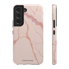 Prismatic Rose Gold Marble Art Phone Case