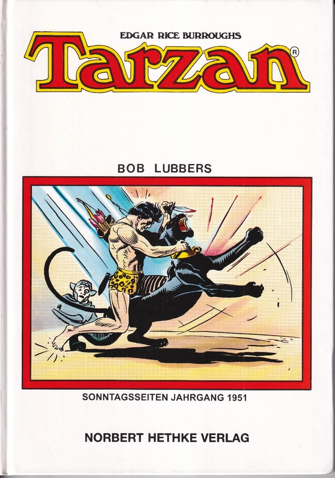 Tarzan Sonntagsseiten Jahrgang 1951 Hethke Hardcover Sammelband - Bild 1 von 1