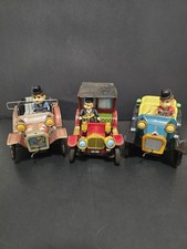 (3) Vintage TN Nomura Japan & ALPS Japan Tin Litho Toy Cars ***AS-IS***Not Worki