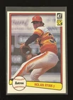 1982 Donruss Nolan Ryan #419 – NM‑MT – Houston Astros – Vintage Baseball Card