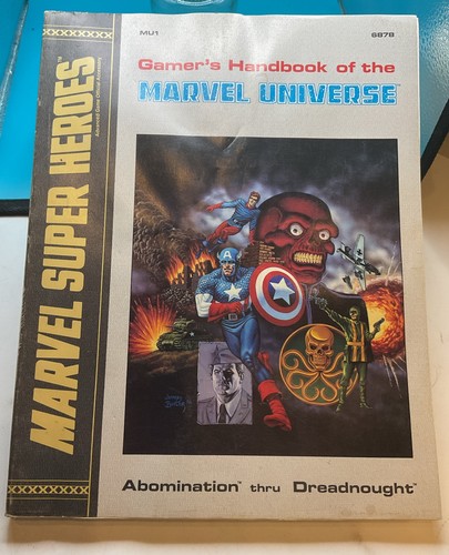 MU1 Gamer's Handbook of the Marvel Universe vol 1, Marvel Super Heroes, TSR, GC