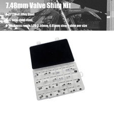 47Pcs 7.48mm Valve Shim Kit for Honda CRF150R 07-18 CRF250R 04-17 CBR1100XX