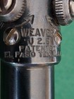 Vintage Weaver J 2.5 riflescope and Redfield rings, Crosshair reticle, — photo 6