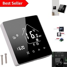 Smart Home Thermostat with 7-Day Programmable Mode & Voice Control Functionality