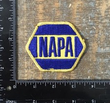 VINTAGE NAPA AUTO PARTS STORE ADVERTISING LOGO EMBROIDERED SEW ON PATCH