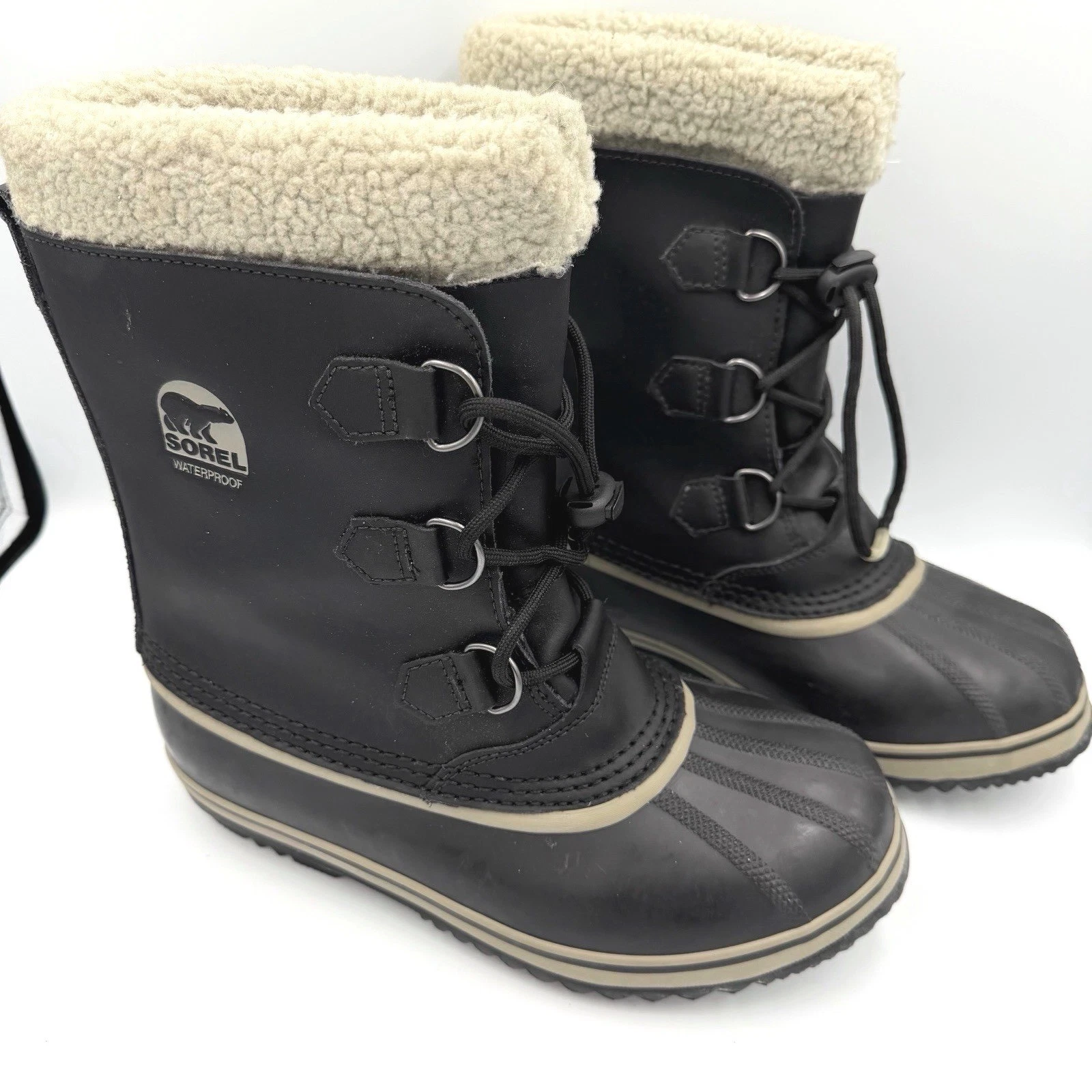 Sorel 1964 Pac Snow Boots Waterproof Sherpa Lined Mens 7 Removable Liner
Opens in a new window or ta