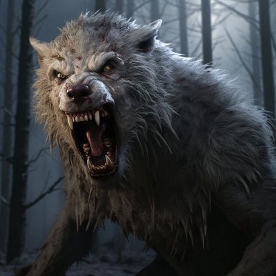 AUTHENTIC LOOSE COLLECTOR / SOLD OUT The CRYPT MEGA WEREWOLF