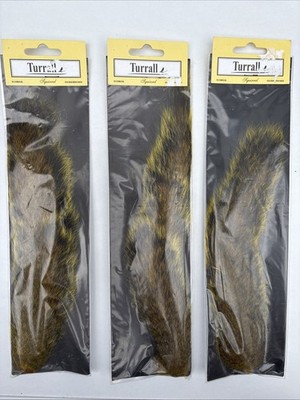 3 x Turrall gelber Eichhörnchenschwanz