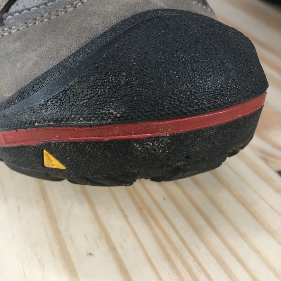 Keen Shoes Mujer 6.5 Durand Bajo Impermeable Senderismo Tenis 1011557 Gris Rojo Foto 4 de 4