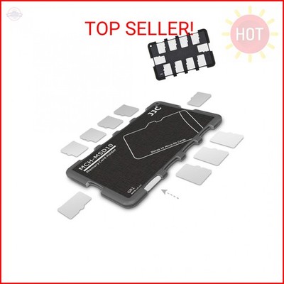 10 Slots Micro SD Card Holder Case Storage Organizer, Ultra Slim Credit Card Siz