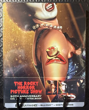 THE ROCKY HORROR PICTURE SHOW 4K UHD  BLU-RAY  DIGITAL - STEELBOOK EDITION 