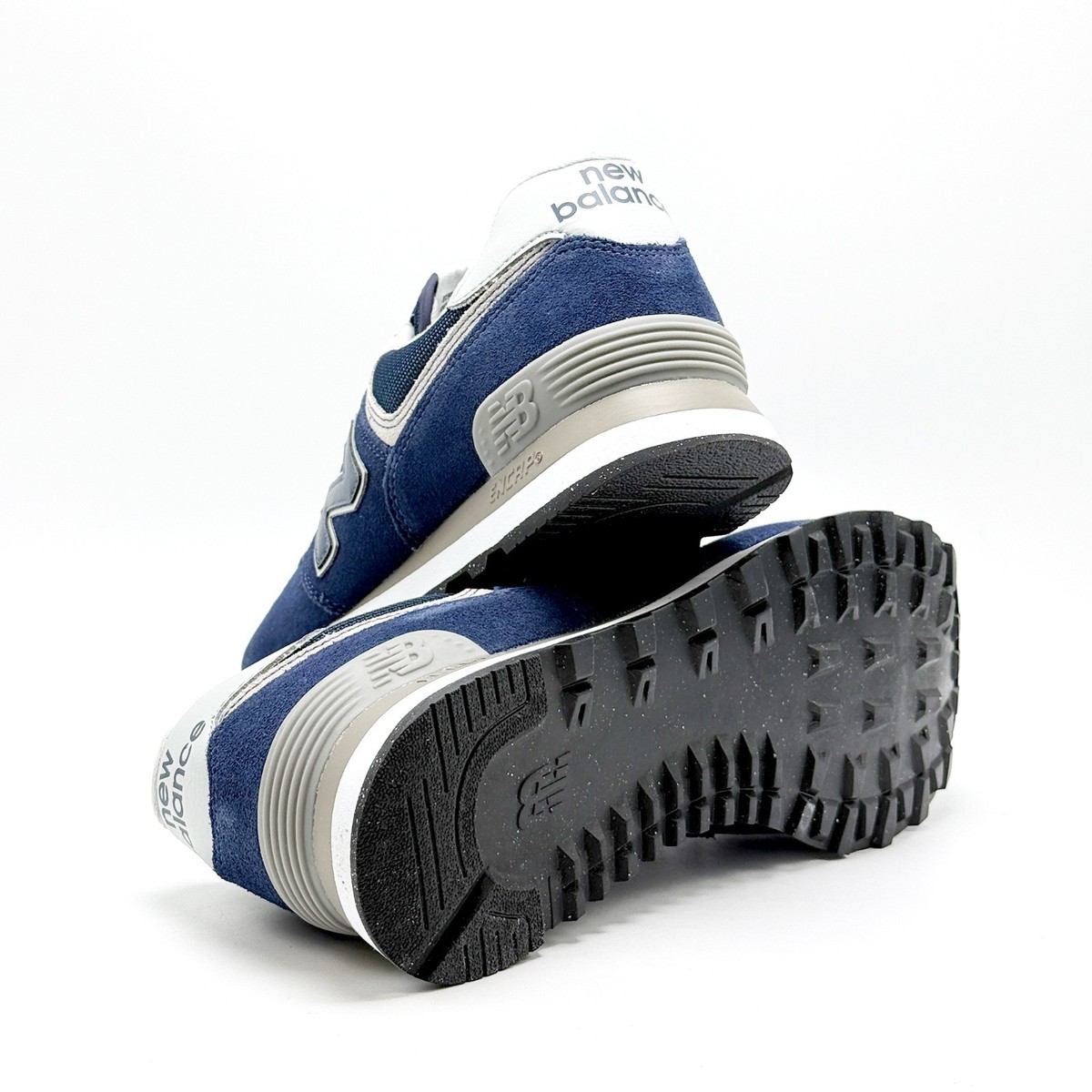 NEW* Men New Balance 574 INDIGO / SEA SALT (ML574EVN), Sz 8.0