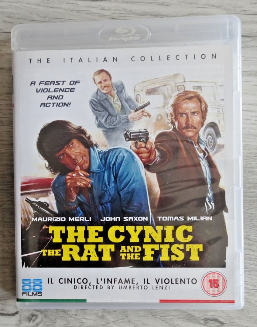 The Cynic The Rat and The Fist Blu Ray 88 Films Italian Collection Milian Lenzi