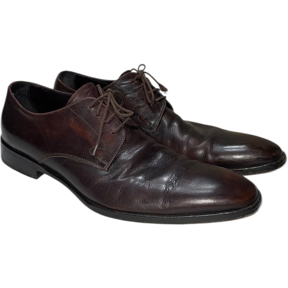To Boot New York Adam Derrick Brown Leather Oxford Derby  display picture 1