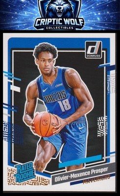 2023-24 Donruss #241 Olivier-Maxence Prosper Dallas Mavericks