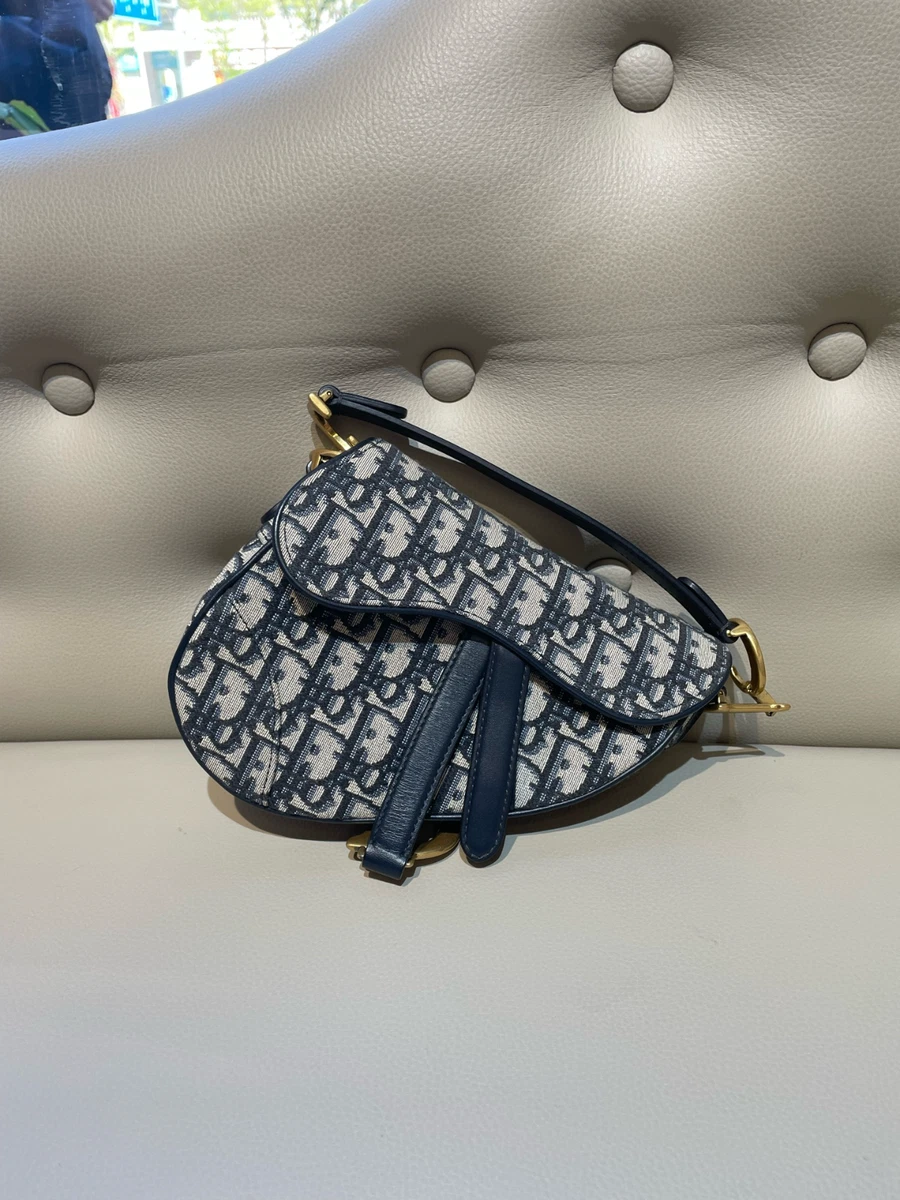 Dior Saddle Bag Blue Bags & Handbags for Women for sale | eBay