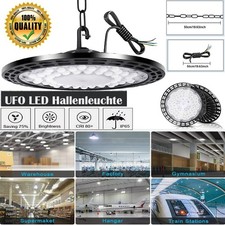 300Watt LED Hallenbeleuchtung Deckenstrahler Werkstattleuchte Industrielampe