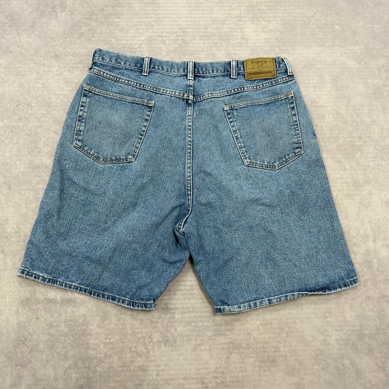 Wrangler Shorts blue denim shorts Men's 40 thumbnail 4