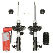 2x Stoßdämpfer + 1x Staubschutzsatz + 1x Multifunktionsöl vorne für HONDA JAZZ