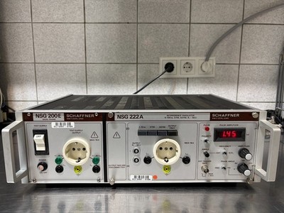 Schaffner NSG 200E Basisgerät+ NSG 222A  Interference Simulator bitte lesen !