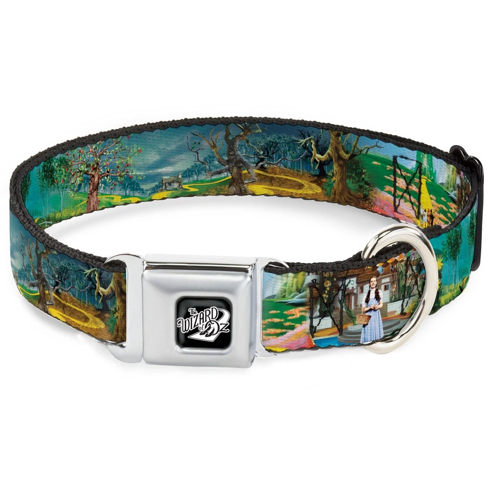 Dog Collar WOZQ-THE WIZARD OF OZ Title Logo Full Color Black/White The Wizard of