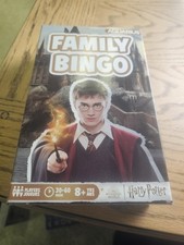 Harry Potter Family Bingo Game by Aquarius - New - 2-6 Players - Wizarding World