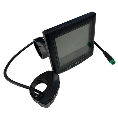 NULKOMMA Ebike LCD Display 36V 48V Multi-Info Screen Waterproof 5-Pin PlugPro