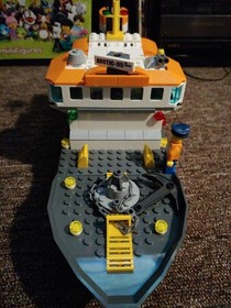 LEGO City 60062 Arctic Icebreaker Complete No Box Or Manuals