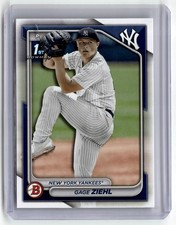 Gage Ziehl 3-card lot 2024 Bowman Draft 1st Paper Base