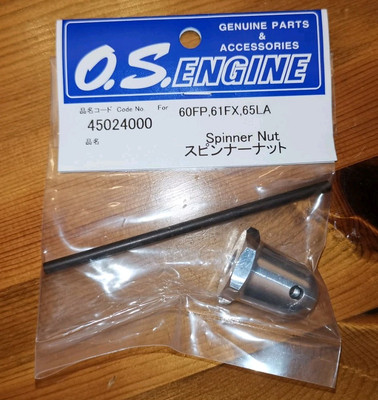OS Glühmotor Spinner Mutter 60FP/61FX/65LA OS45024000