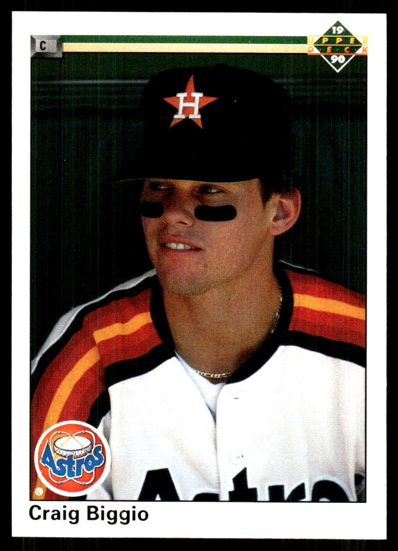 Craig Biggio 1990 Upper Deck #104 Astros FREE SHIPPING StackedPacks