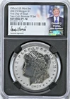 2023-S SILVER 1oz NGC Reverse Proof 70 Morgan Dollar 1st Day Issue Donald Trump