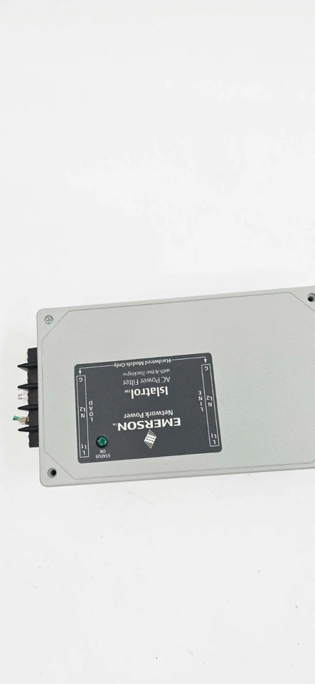 FILTRO DE ALIMENTACIÓN EMERSON IC+130 ISLATROL AC 120VAC 50/60HZ IC130 Foto 2 de 4
