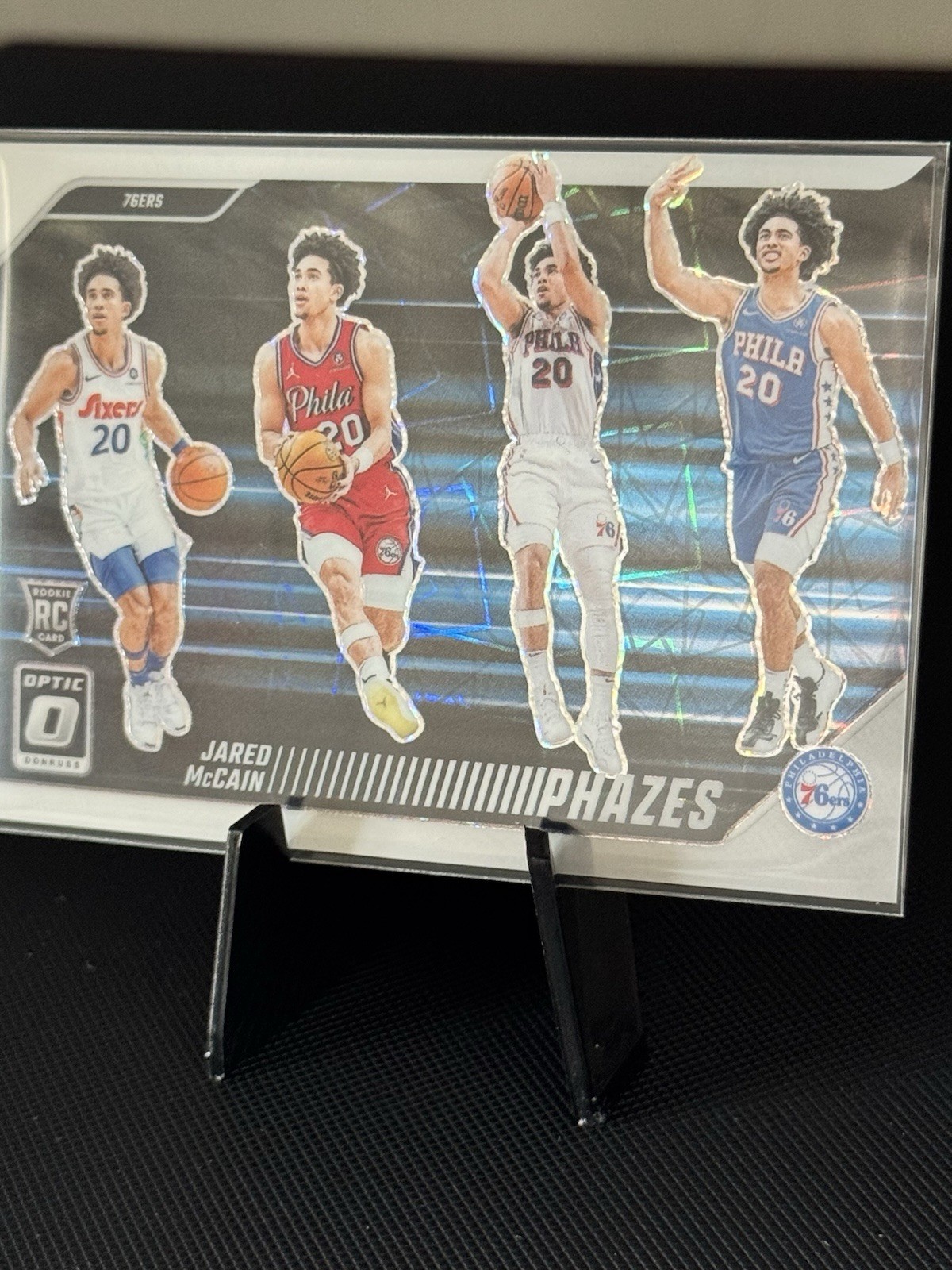2024 Panini Donruss Optic - Jared McCain #28 (RC) Phazes - 76ers