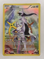 Pokemon Arceus XY83 Full Art Black Star Promo Holo TCG Card 2015 HP