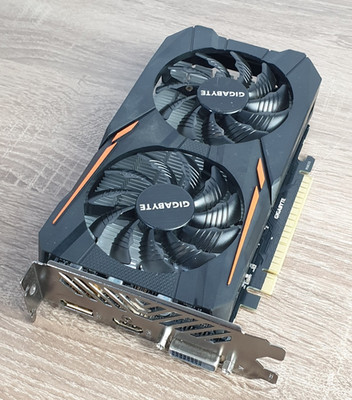 GIGABYTE GeForce GTX 1050 OC 2GB GDDR5 GV-N1050OC-2GD PCIe HDMI DP DVI