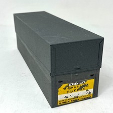 Vintage Steel Eastman Kodak KODASLIDE FILE BOX Storage 35mm Slide Film