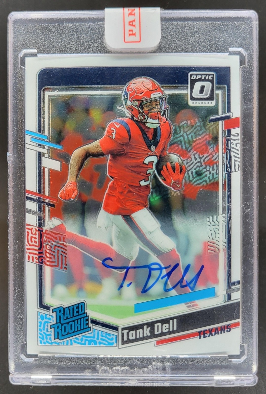 2023 Panini Donruss Optic Tank Dell Rated Rookie RPS Auto /99 RC Texans JJ5