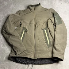 VTG Arcteryx Softshell Jacket Women Medium Hyllus Fleece Lined Polartec Zip