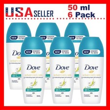 Dove Pear Aloe Vera Roll-On 6 Pack x 50mL Antiperspirant Deodorant 48H