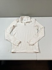 Women s Under Armour Cold Gear 1/4 Zip Long Sleeve Mock Neck Shirt Sz S